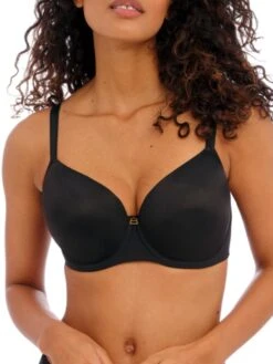 FREYA Snapshot Demi Plunge Moulded Bra - Noir