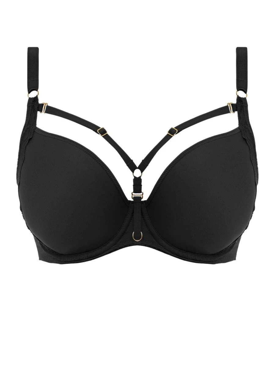 FREYA Temptress T-Shirt Bra - Black - Image 5