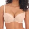 FREYA Signature Padded Plunge Bra - Natural Beige