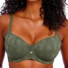 FREYA Nomad Nights Sweetheart Bikini Top - Sage