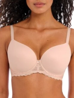 FREYA Offbeat Moulded Demi T-Shirt Bra - Natural Beige