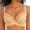 FREYA Offbeat Plunge Bra - Lemon Fizz