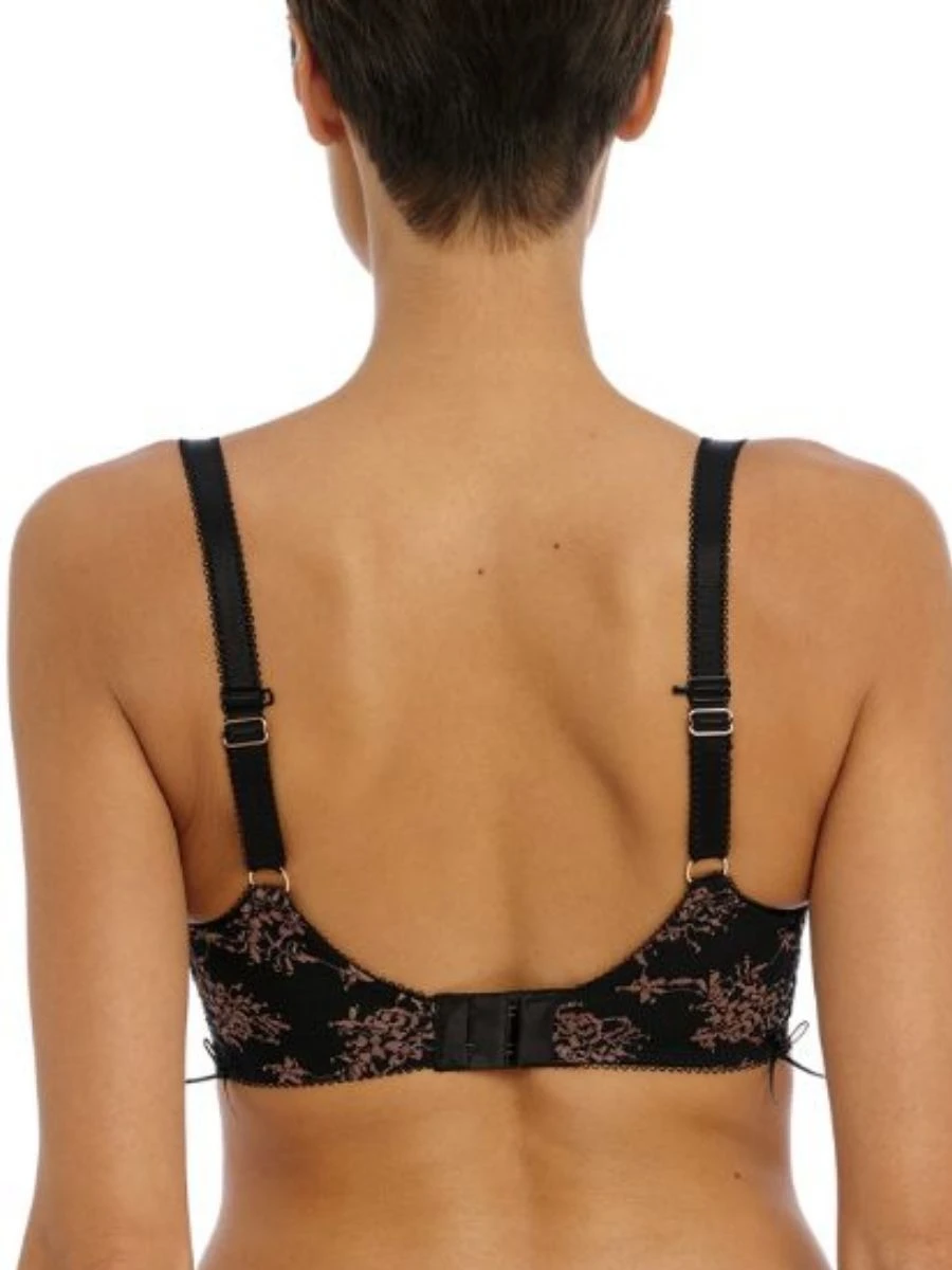 FREYA Offbeat Decadence Side Support Bra - Black - Image 2