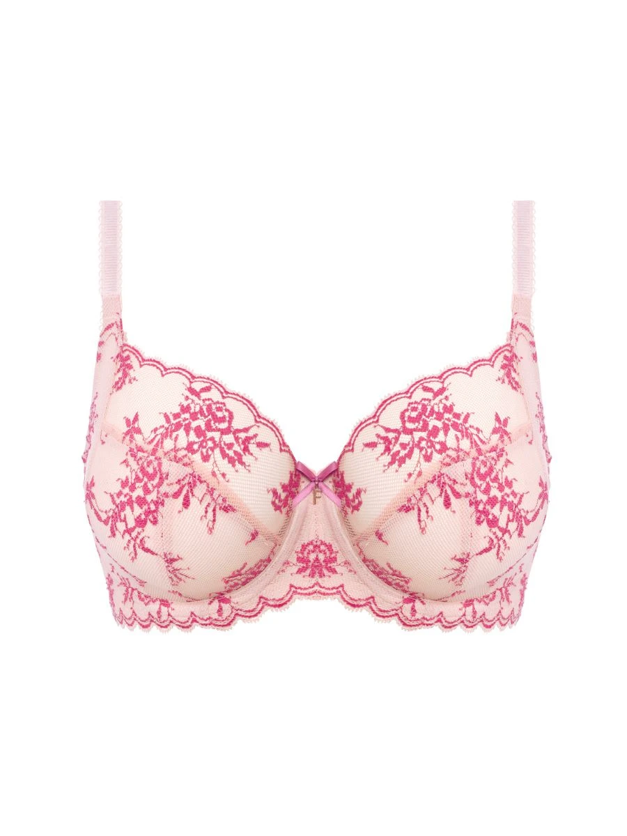 FREYA Offbeat Decadence Side Support Bra - Vintage Rose - Image 7