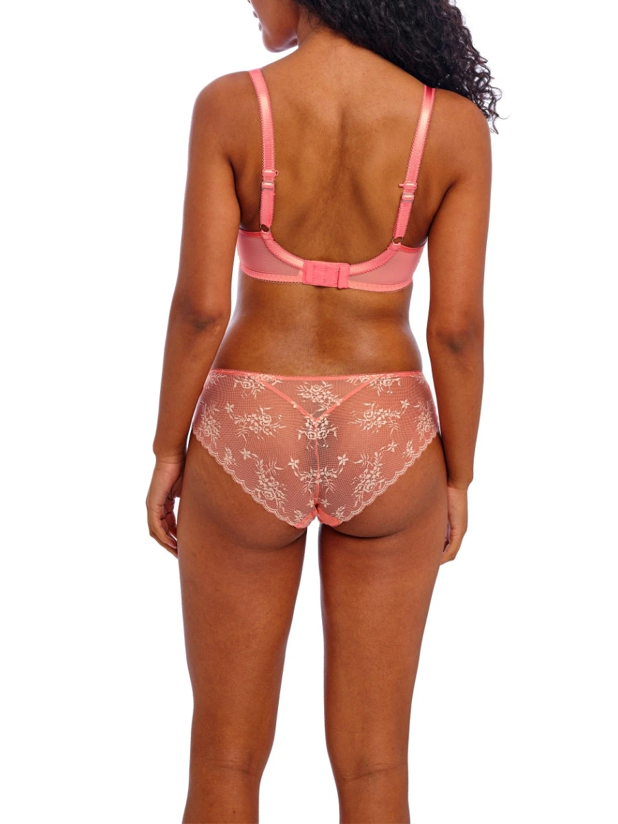 FREYA Offbeat Decadence Spacer Bra - Sunset Coral - Image 5