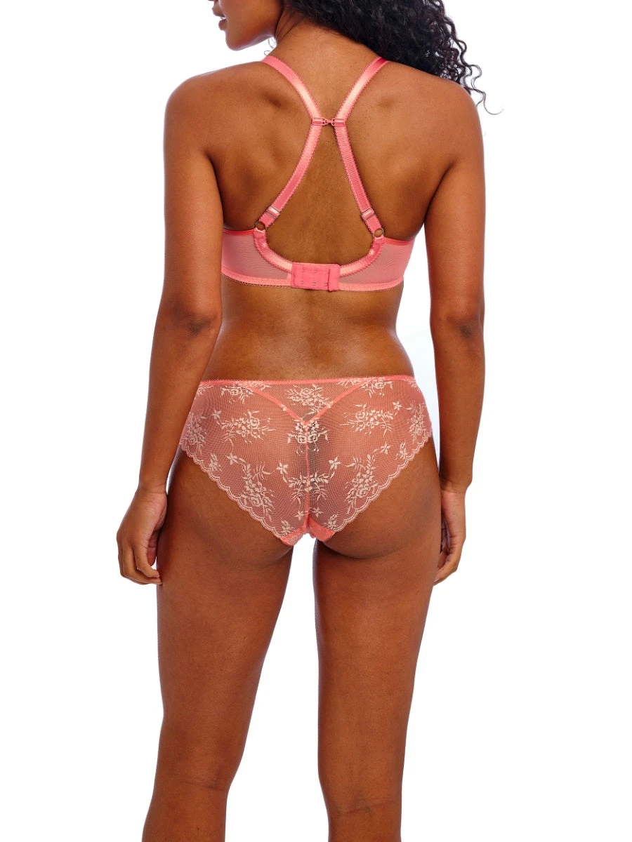 FREYA Offbeat Decadence Spacer Bra - Sunset Coral - Image 6