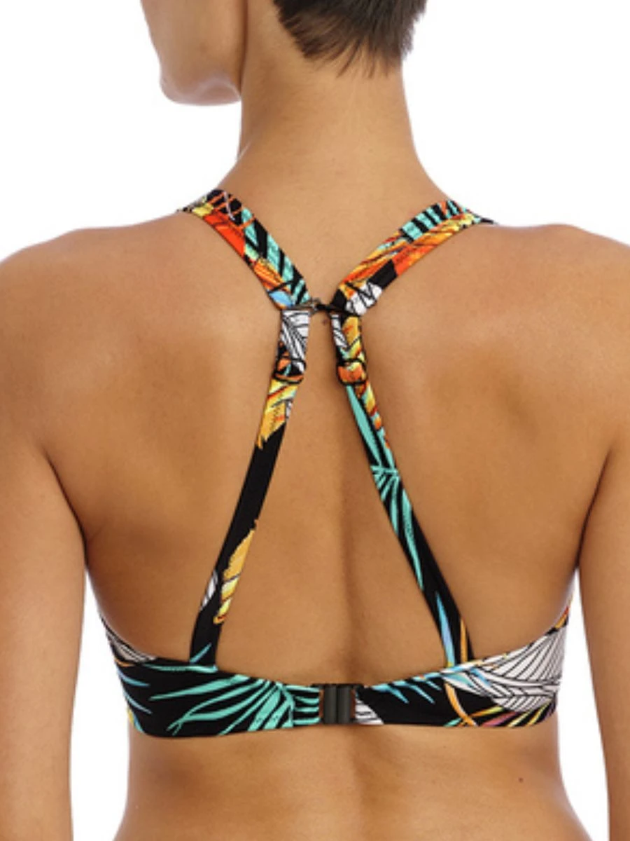 FREYA Samba Nights High Apex Bikini Top - Multi - Image 5