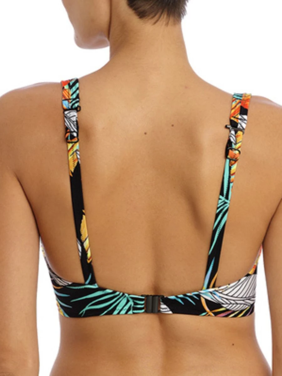 FREYA Samba Nights High Apex Bikini Top - Multi - Image 4