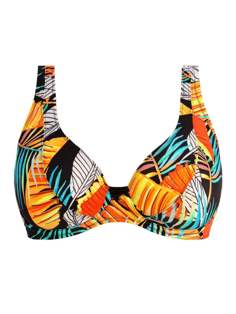 FREYA Samba Nights High Apex Bikini Top - Multi - Image 6
