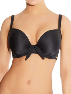 FREYA Deco Swim Moulded Bikini Top - Black