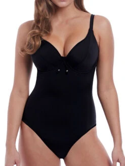 FREYA Remix Plunge Swimsuit - Black