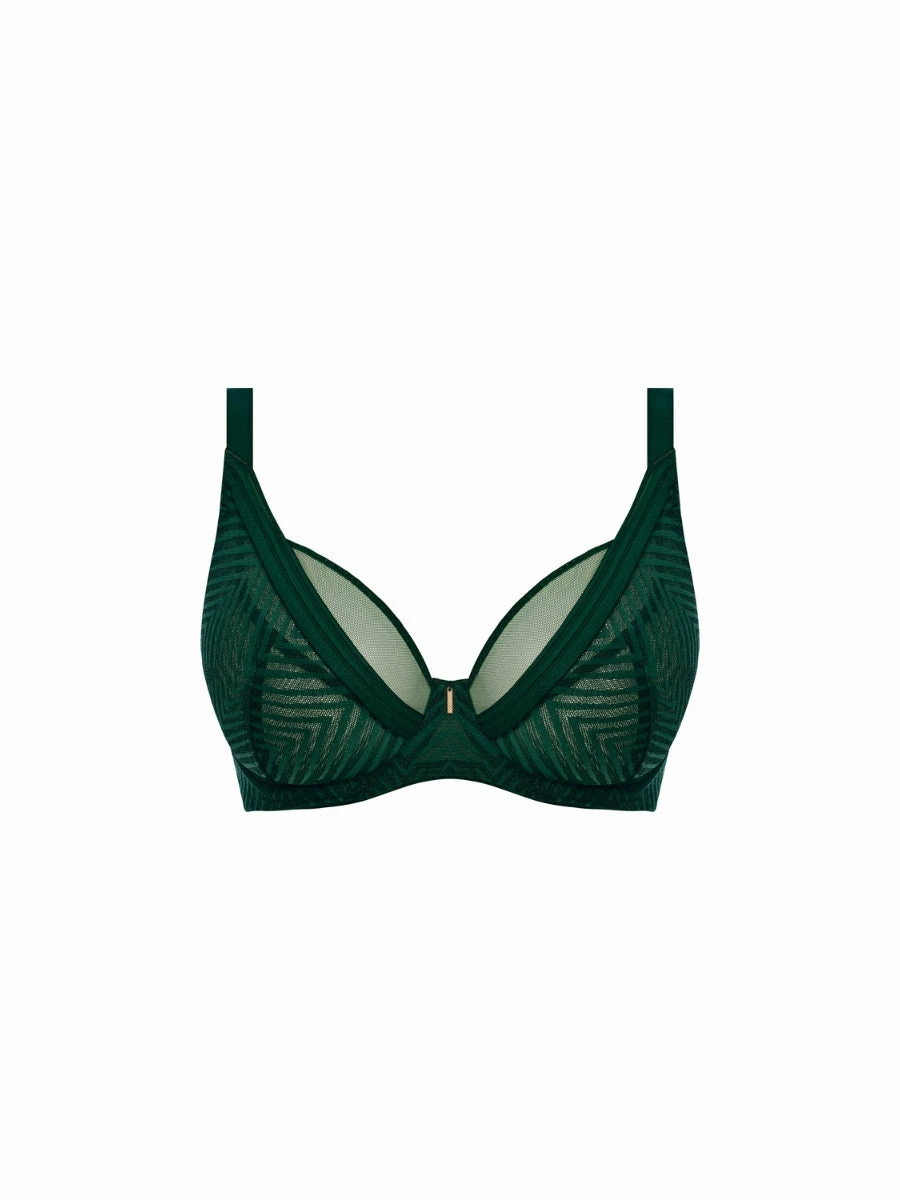 FREYA Tailored High Apex Plunge Bra - Deep Emerald - Image 7