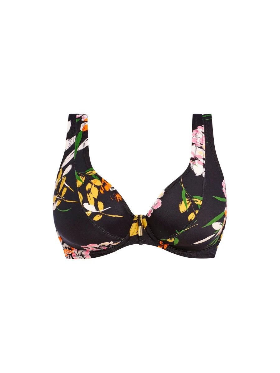 FREYA Twilight Soul High Apex Bikini Top - Black - Image 7