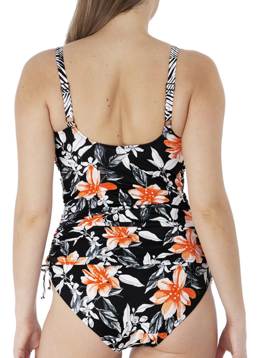 FANTASIE Port Maria Twist Front Tankini - Black - Image 2
