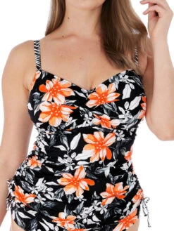 FANTASIE Port Maria Twist Front Tankini - Black