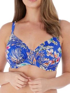 FANTASIE Burano Gathered Full Cup Bikini Top - Pacific