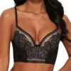 Gossard Encore Longline Bra - Black/Beige