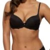 Gossard Superboost Lace T-Shirt Bra - Black