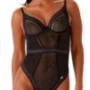 Gossard Contradiction Body - Black/Silver