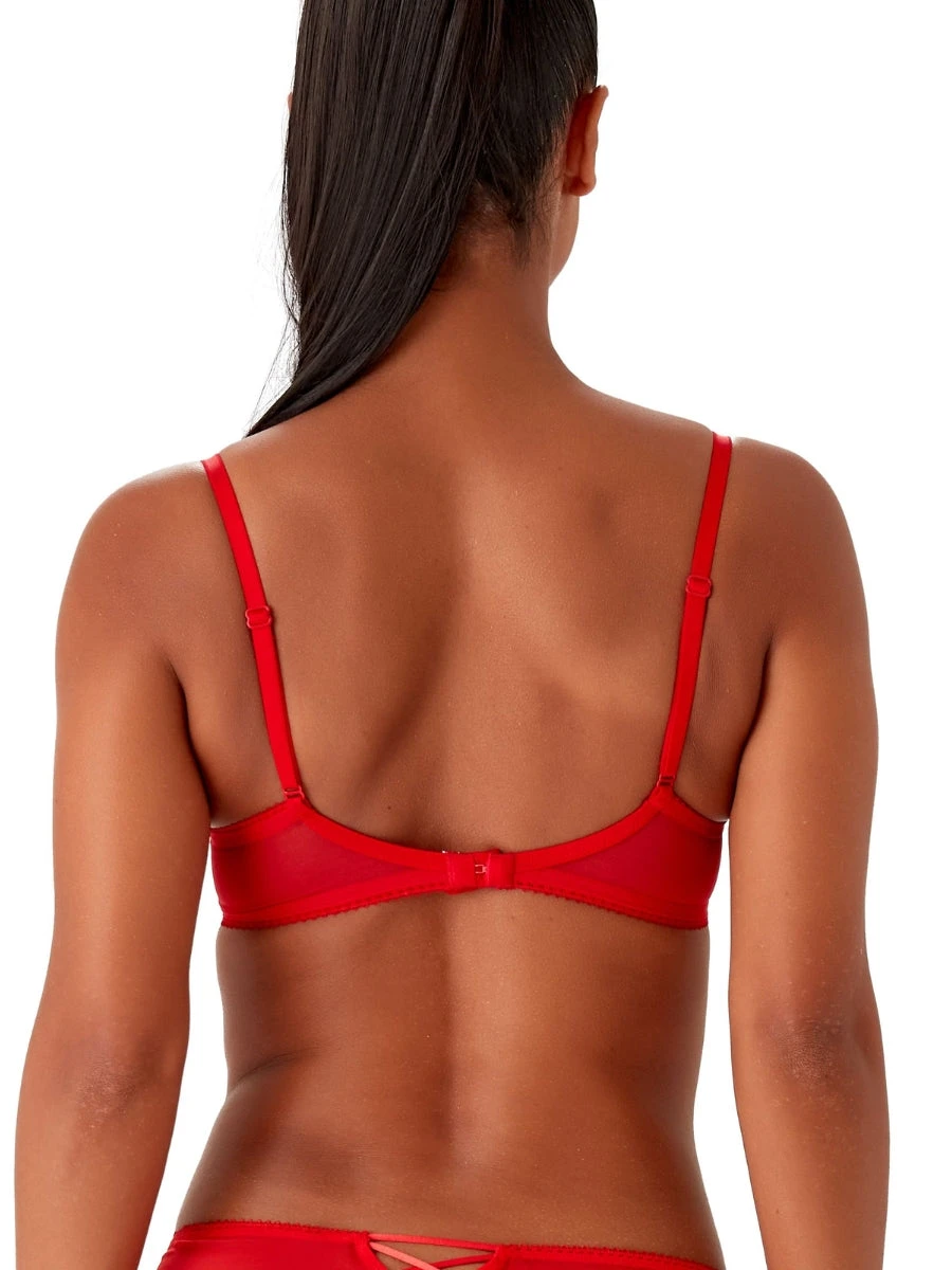 Gossard Fiesta Balcony Bra - Fiesta Red - Image 2