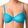 Gossard Glossies Sheer Moulded Bra - Atomic Blue