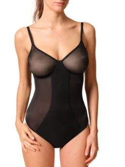 Gossard Glossies Sheer Body - Black