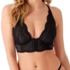 Gossard Superboost Lace Deep V Bralette - Black