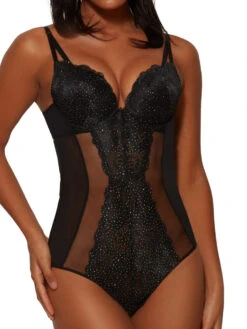 Gossard Glitter Body - Black