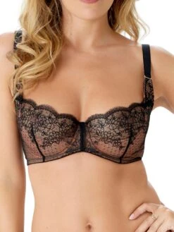 Gossard VIP Devotion Uplifting Balconette Bra - Black