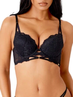 Gossard Suspense Longline Plunge Bra - Black