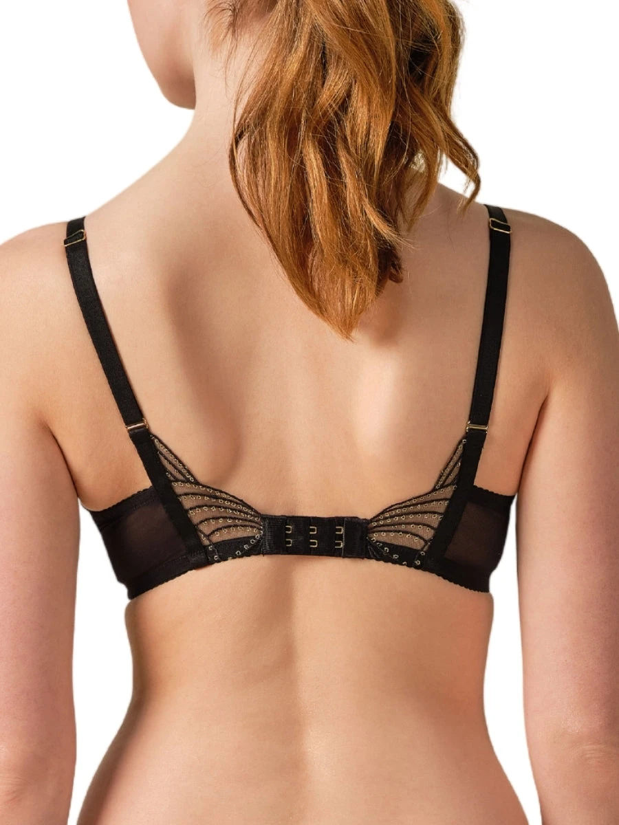 Gossard Viva Plunge Bra - Black - Image 5