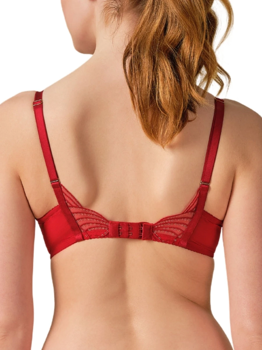 Gossard Viva Plunge Bra - Tango Red - Image 5