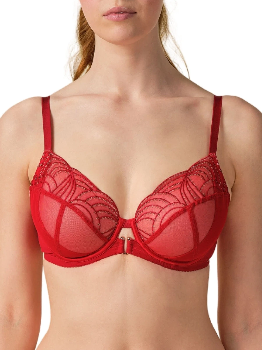 Gossard Viva Plunge Bra - Tango Red - Image 4