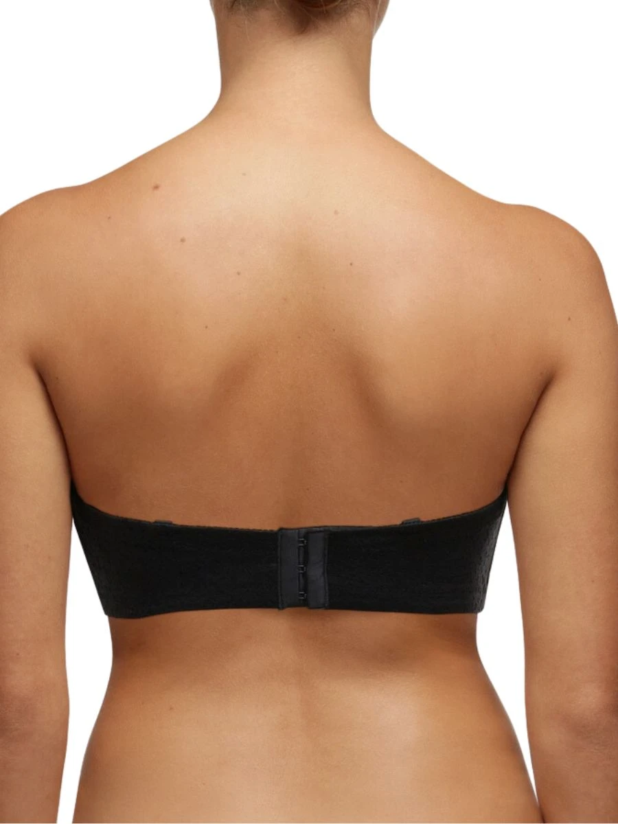 Chantelle Easy Feel Norah Bandeau T-Shirt Bra - Black - Image 2