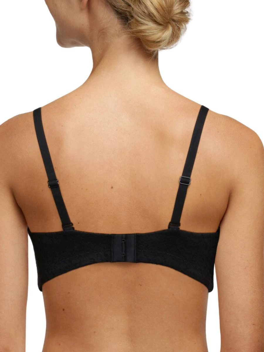 Chantelle Easy Feel Norah Bandeau T-Shirt Bra - Black - Image 4