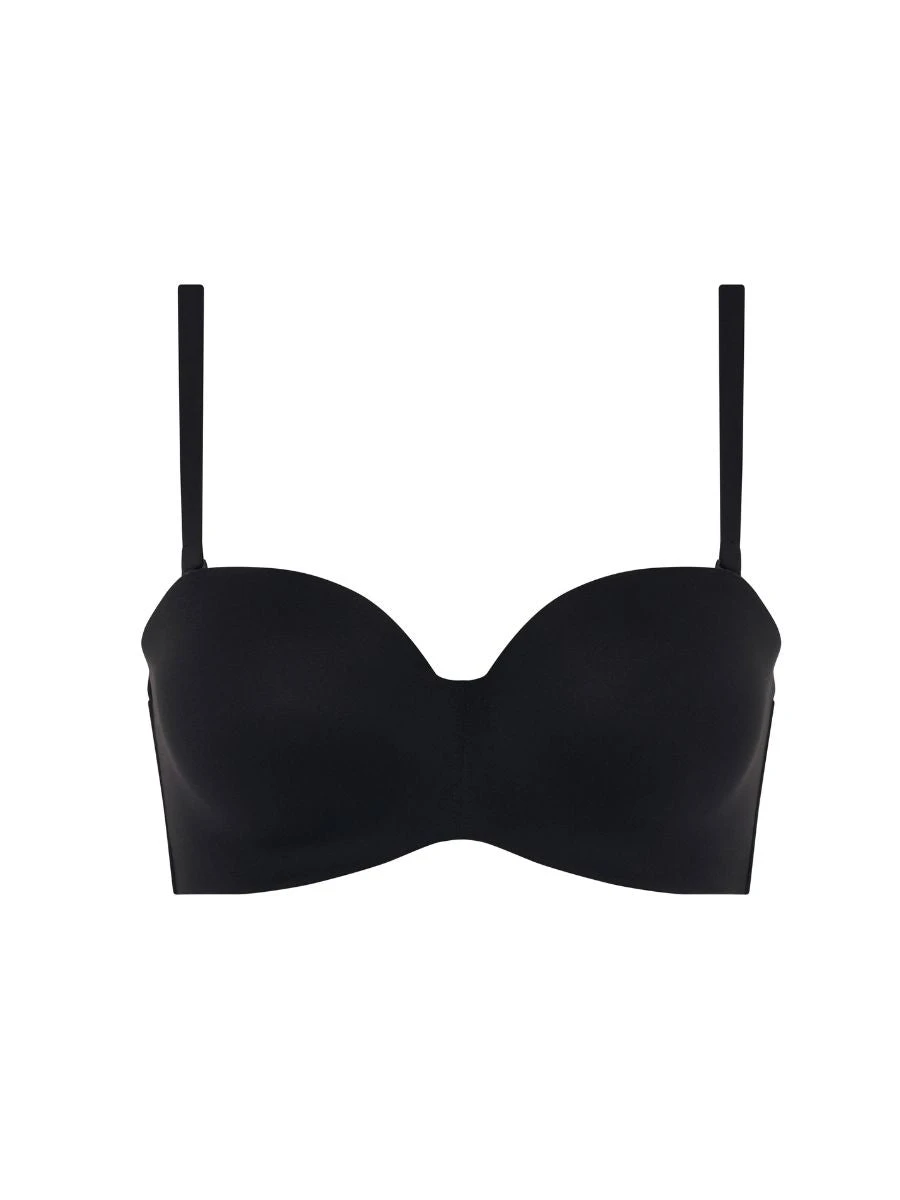 Chantelle Easy Feel Norah Bandeau T-Shirt Bra - Black - Image 6