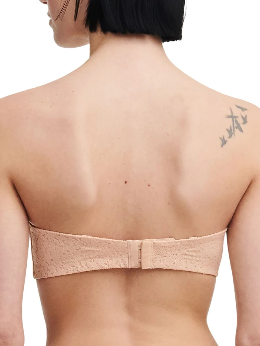 Chantelle Easy Feel Norah Bandeau T-Shirt Bra - Golden Beige - Image 2