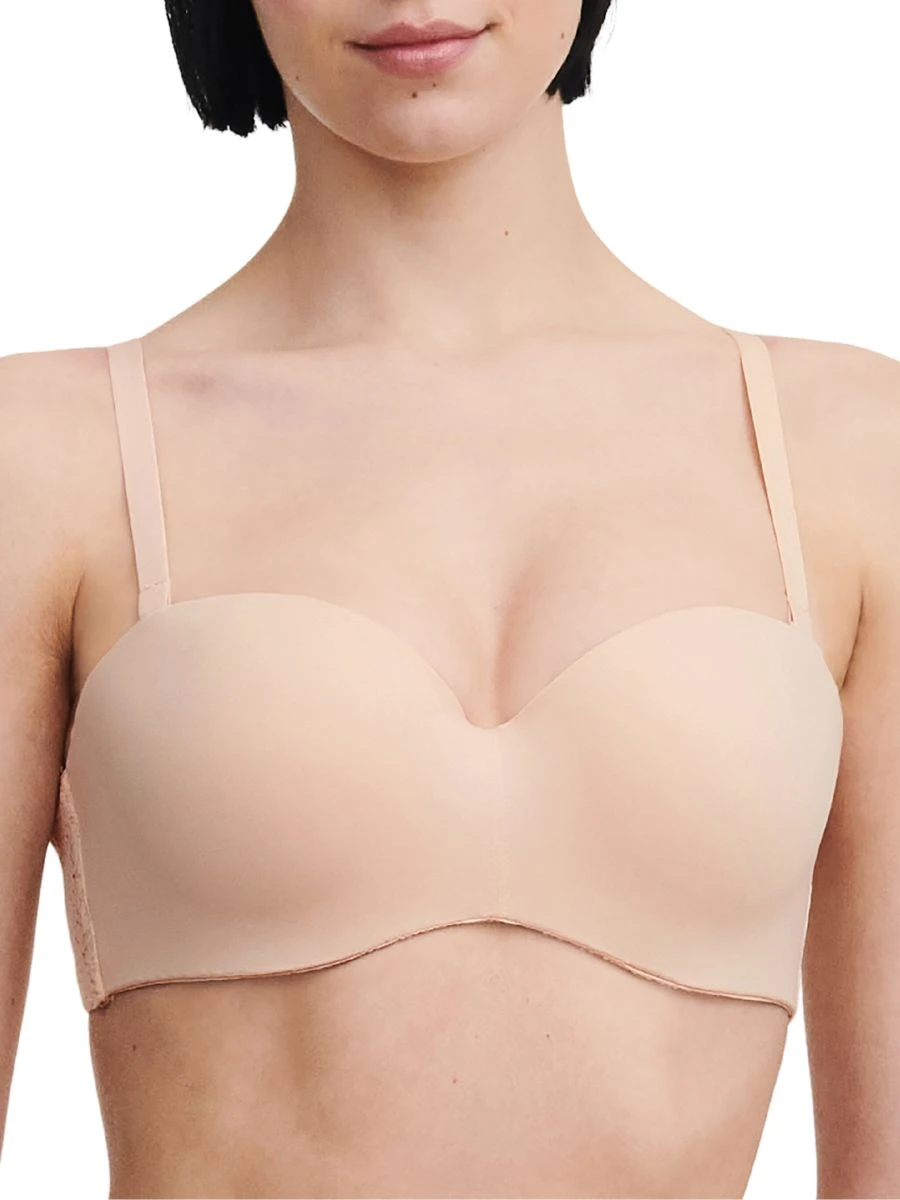 Chantelle Easy Feel Norah Bandeau T-Shirt Bra - Golden Beige - Image 3