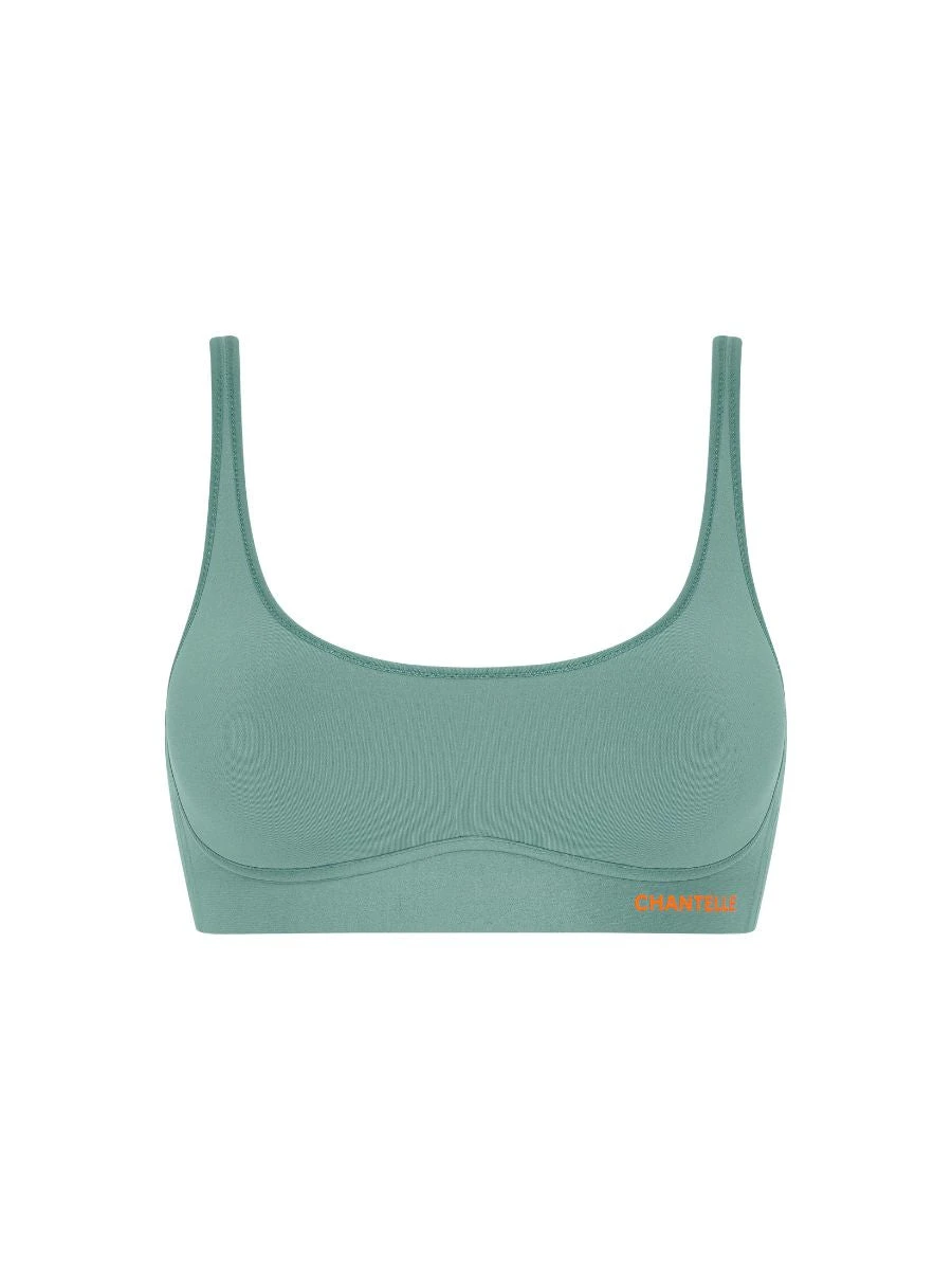 SoftStretch Magic Spacer Bralette - Trellis Green - Image 6