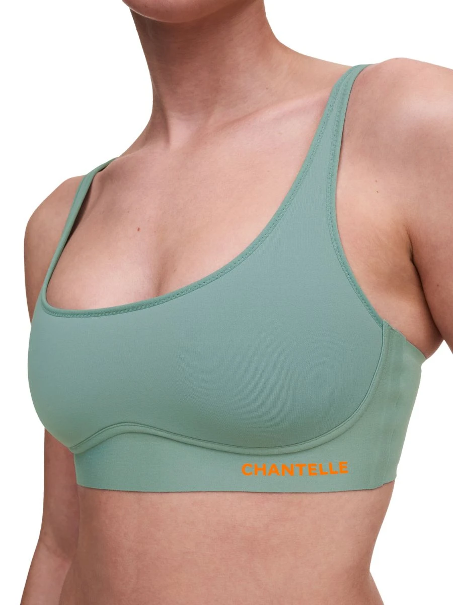 SoftStretch Magic Spacer Bralette - Trellis Green - Image 4