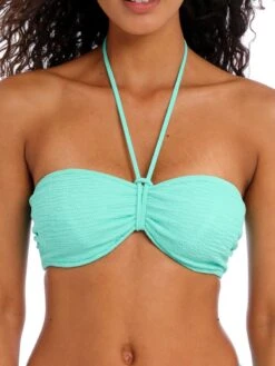 FREYA Ibiza Waves Bandeau Bikini Top - Frozen