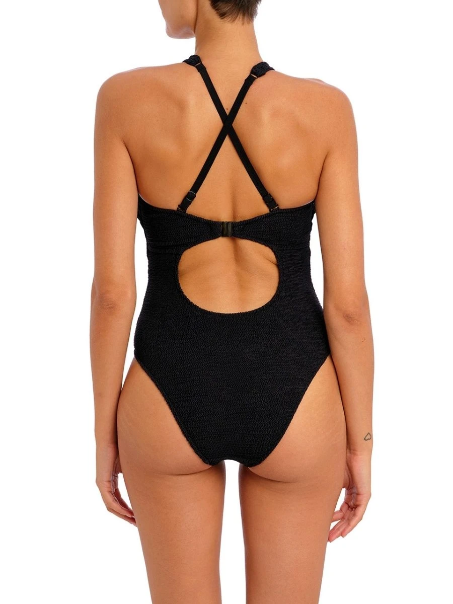 FREYA Ibiza Waves Swimsuit - Black - Image 5