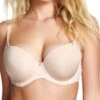 Panache Cleo Harper T-Shirt Bra - Powder