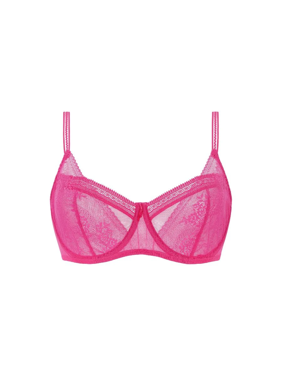 Passionata Maddie Half-Cup Bra - Fuschia Purple - Image 5