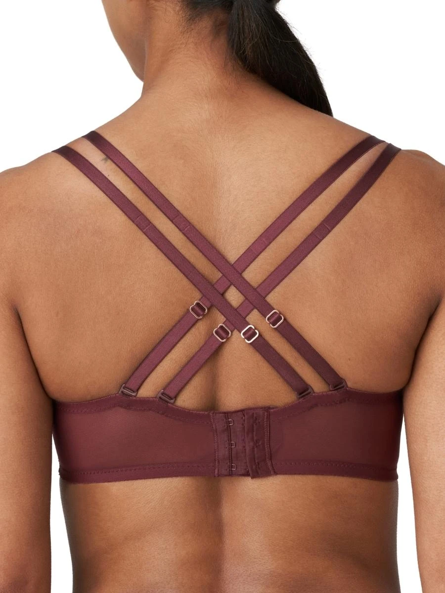 Twist First Night Padded Balcony Bra - Merlot - Image 6
