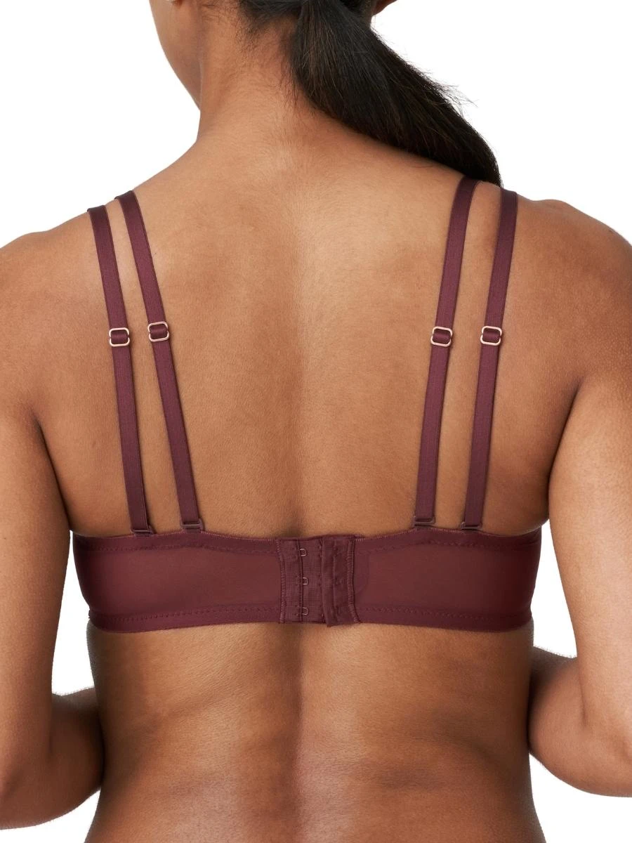 Twist First Night Padded Balcony Bra - Merlot - Image 5