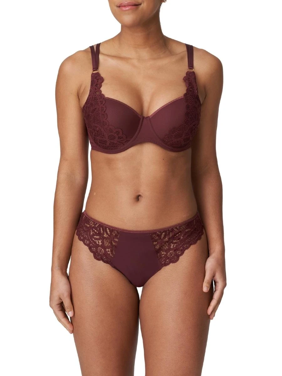 Twist First Night Padded Balcony Bra - Merlot - Image 7
