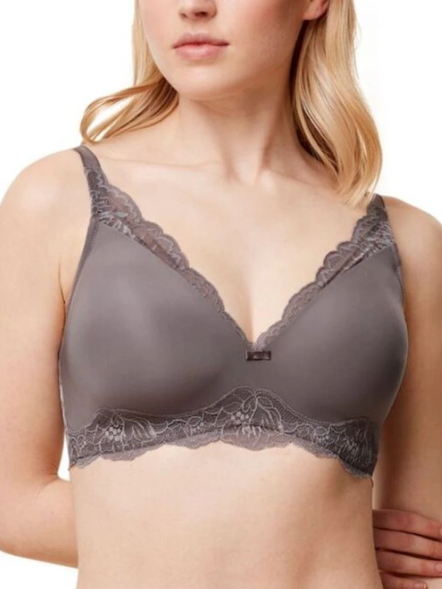 Triumph Amourette Charm Padded Bralette - Pigeon Grey