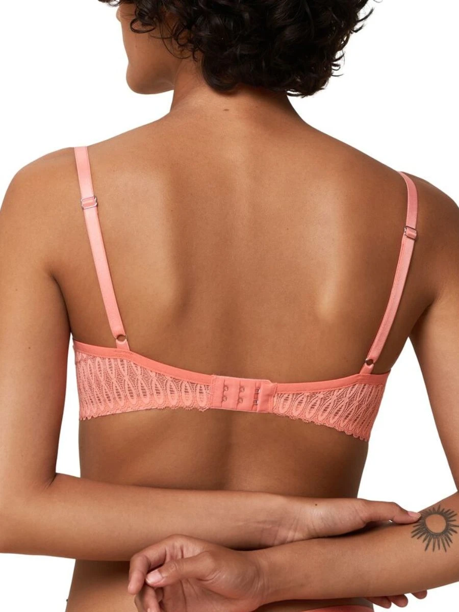 Triumph Aura Spotlight Half Cup Bra - Sugar Coral - Image 2