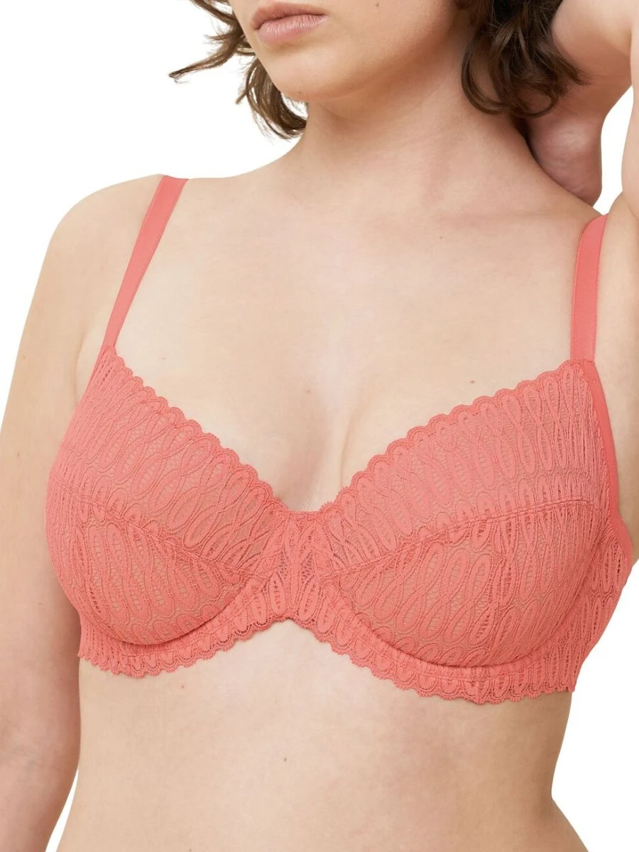 Triumph Aura Spotlight Full Cup Bra - Sugar Coral - Image 3
